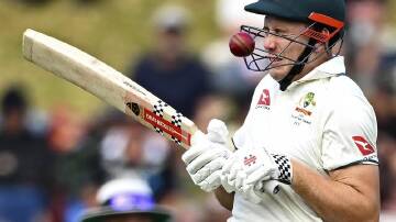 Australia's Cam Green rode some hostile New Zealand bowling on his way to his second Test century. (AP PHOTO)