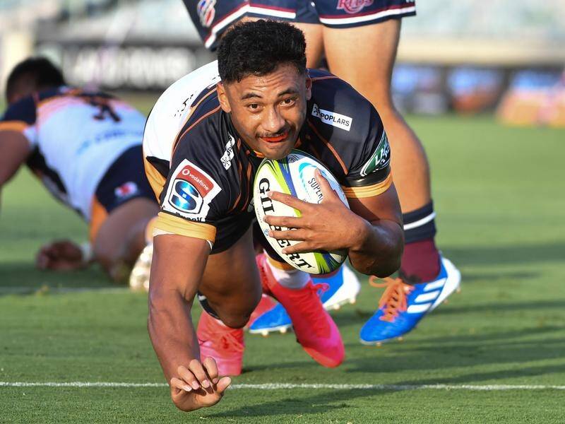 Irae Simone is back in the Brumbies line-up after recovering from a bout of mumps.