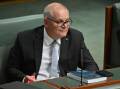Scott Morrison says a breakout of war over China invading Taiwan would dwarf the Ukraine conflict. (Mick Tsikas/AAP PHOTOS)
