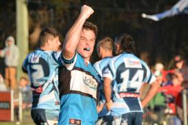 Taken over: Joe Cudmore is the new Sharks captain-coach.									 Pic: PETER GLEESON