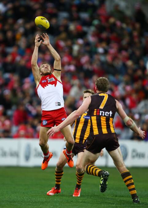 Regional visits: Co-captain Kieren Jack can't wait for the Sydney Swans to come to Port Macquarie in February. Pic: GETTY IMAGES