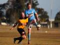 Football matches in Port Macquarie on Saturday. Pics: MATT ATTARD and MATT McLENNAN