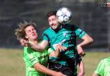 Grand final football: Port United were gallant in defeat in Saturday's grand final against Wallis Lake. PICS: Matt McLennan
