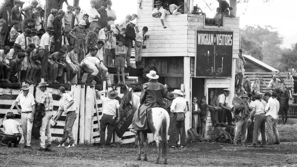 It was a packed house at the 1970 Wingham Show, which some people hoped would be opened by Queen Elizabeth II. It wasn't to be.