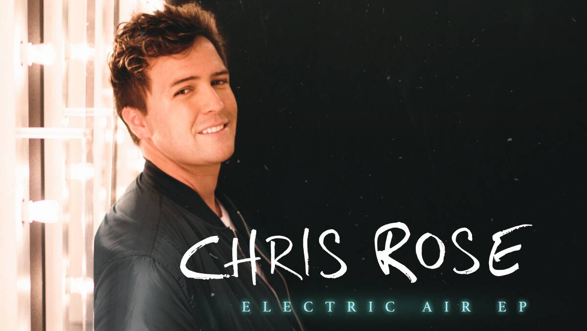 Local talent: Chris Rose's new EP, Electric Air, will launch shortly. Photo: Supplied