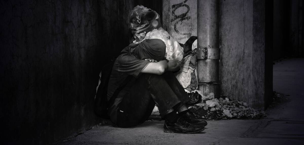 Doing it tough: There is help available for homeless and disadvantaged people. Photo: stock