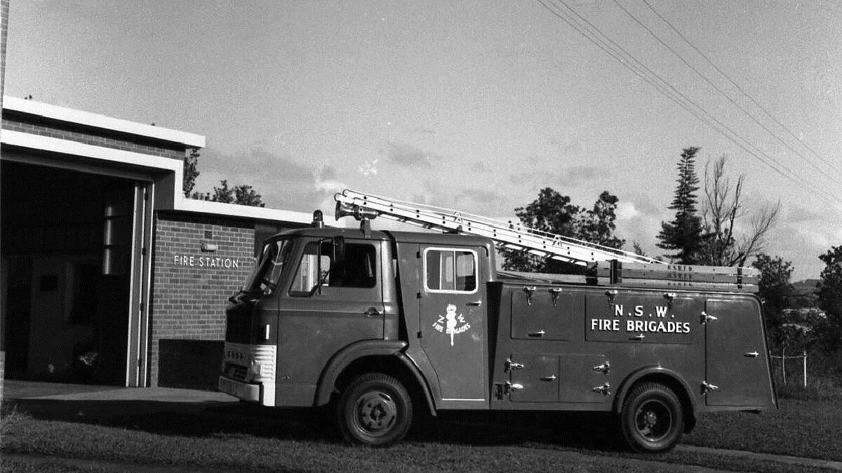 Port Macquarie Fire Station in 1968. Photo: Port Macquarie Museam
