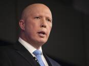 Peter Dutton will be elected the new Liberal leader when the party meets on Monday. Picture: Keegan Carroll