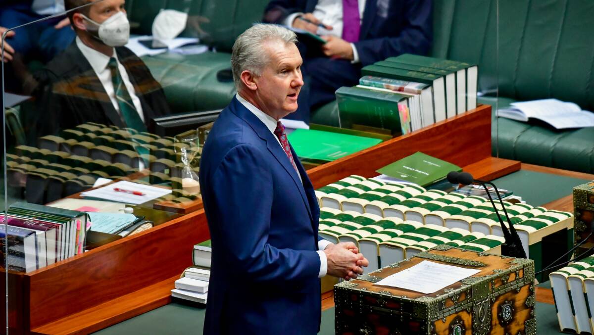 Leader of the House Tony Burke is expected to vote no in the territory rights debate. Picture: Elesa Kurtz 