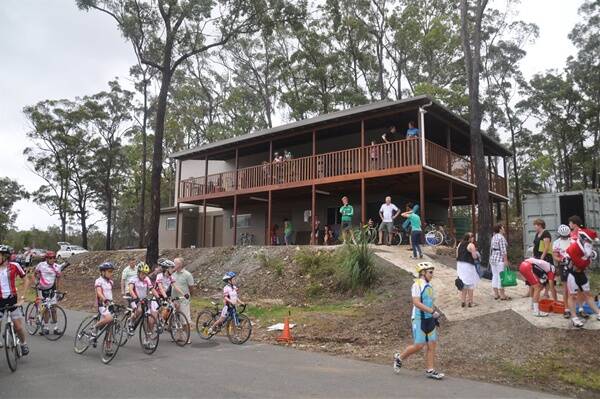 Evening of celebration: The Port Macquarie Cycle Club opened the doors of its new clubhouse on Tuesday.