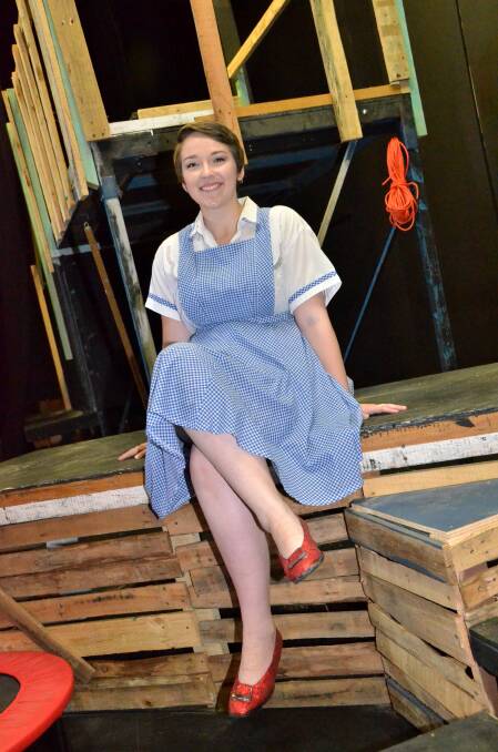 Not in Kansas any more: Dorothy (Jaimee Lindley) knows there s no place like home. She is in the Wizard of Oz in her home town of Port Macquarie while on a break from theatre studies at University of New England.