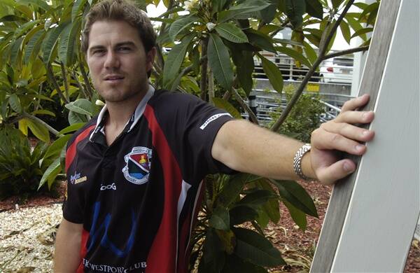 A new challenge: Former Port Macquarie Shark Jordan Macey will take over the coaching reins at the Port Macquarie Pirates in 2010. Pic: NIGEL McNEIL