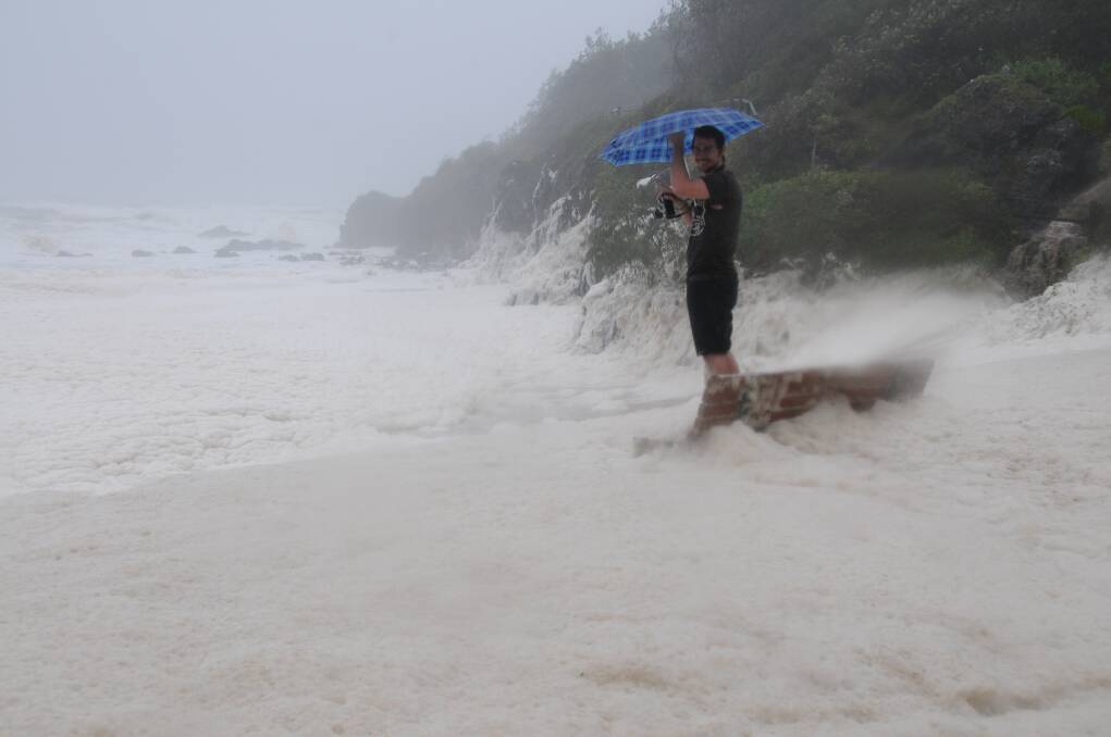 More storm pictures in Port Macquarie this morning