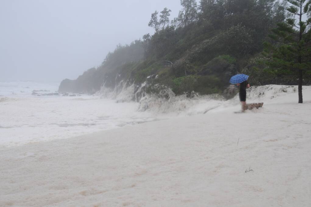 More storm pictures in Port Macquarie this morning