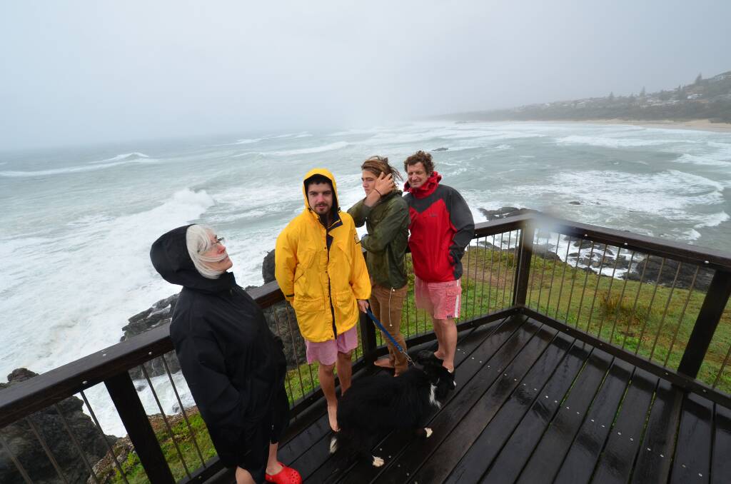 The torrential rain has passed but Port Macquarie could be in for more storms over the weekend.