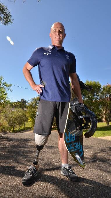 Paralympics bound:Trent Milton.