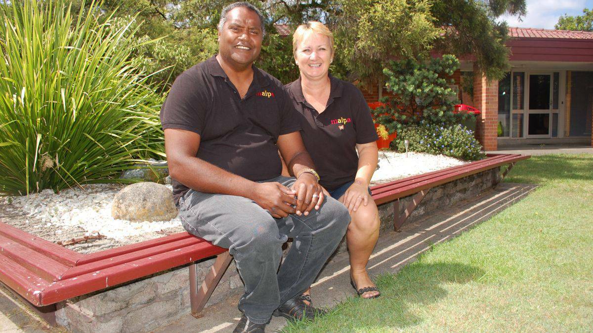 Garth Fatnowna and his wife Sammi will renew their professional collaboration working on the successful Dhalayi Doctors education program  Pic: Macleay Argus
