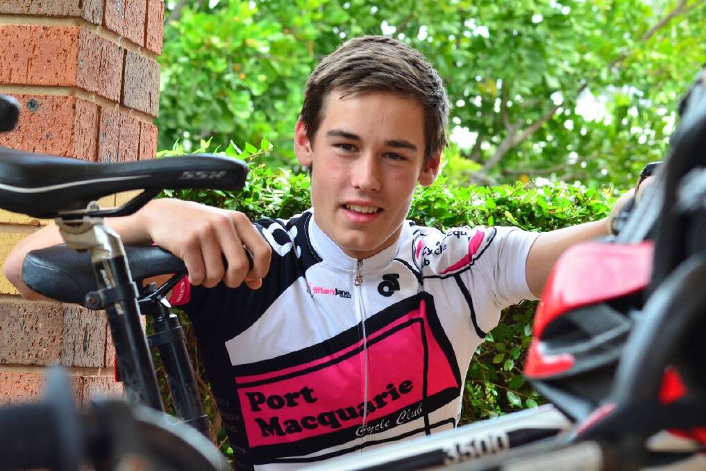 Cycling success: Sam Cox has tasted success and wants to ride professionally.