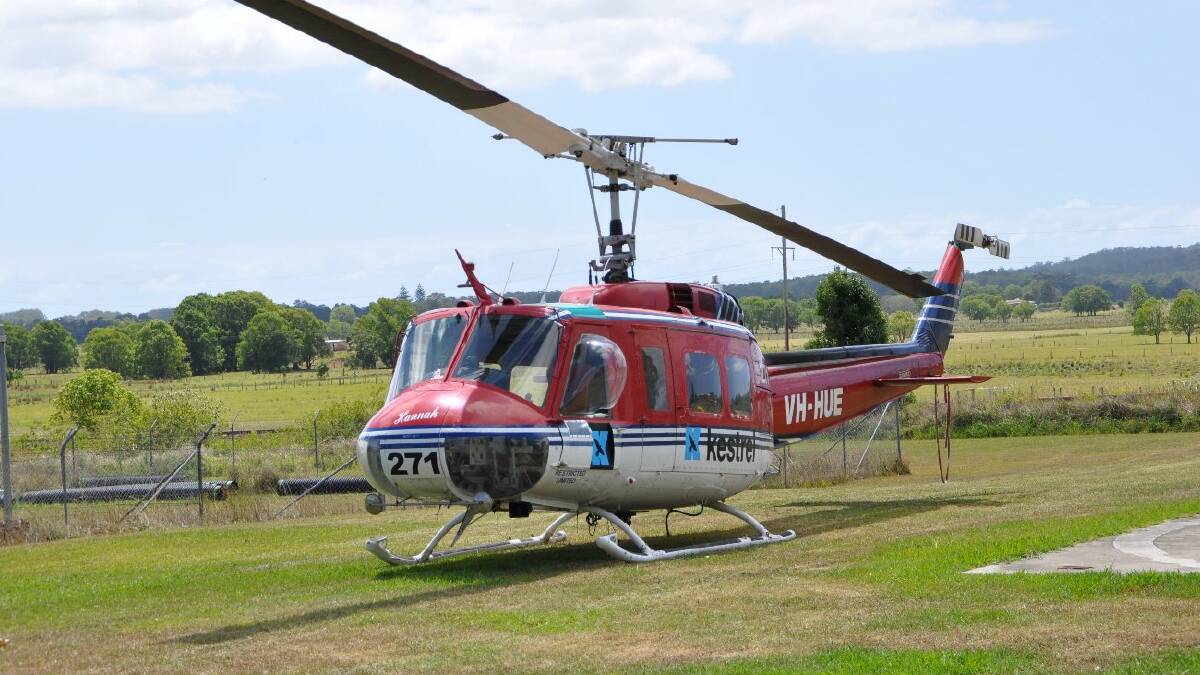 The Rural Fire Service and its agencies used Rollands Plains Sports Ground for refuelling purposes on Wednesday. Pics: Libby Stewart.