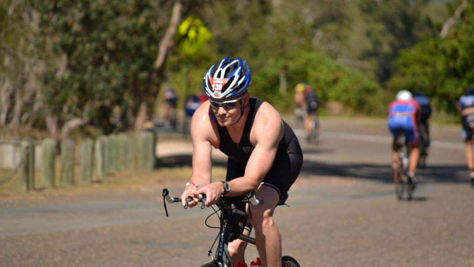 The bike action at Lake Cathie. Pic: Donna Lynch