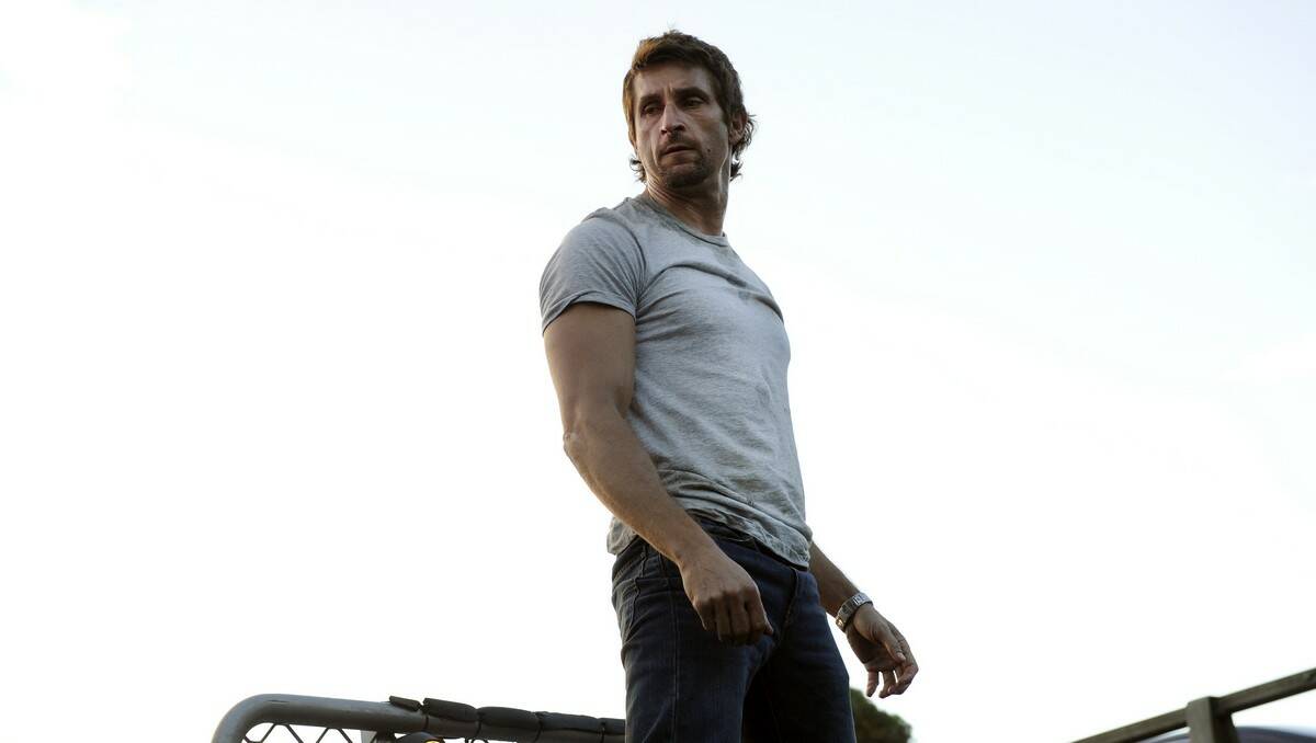 Jonathan LaPaglia in a scene from episode one of Underbelly Badness.