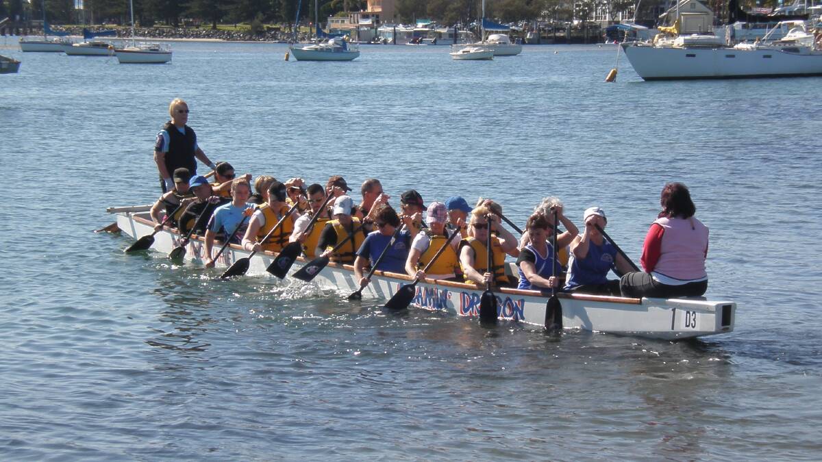 Learning new skills: There will be a course for beginner paddlers on Saturday, run by the Flamin’ Dragons.
