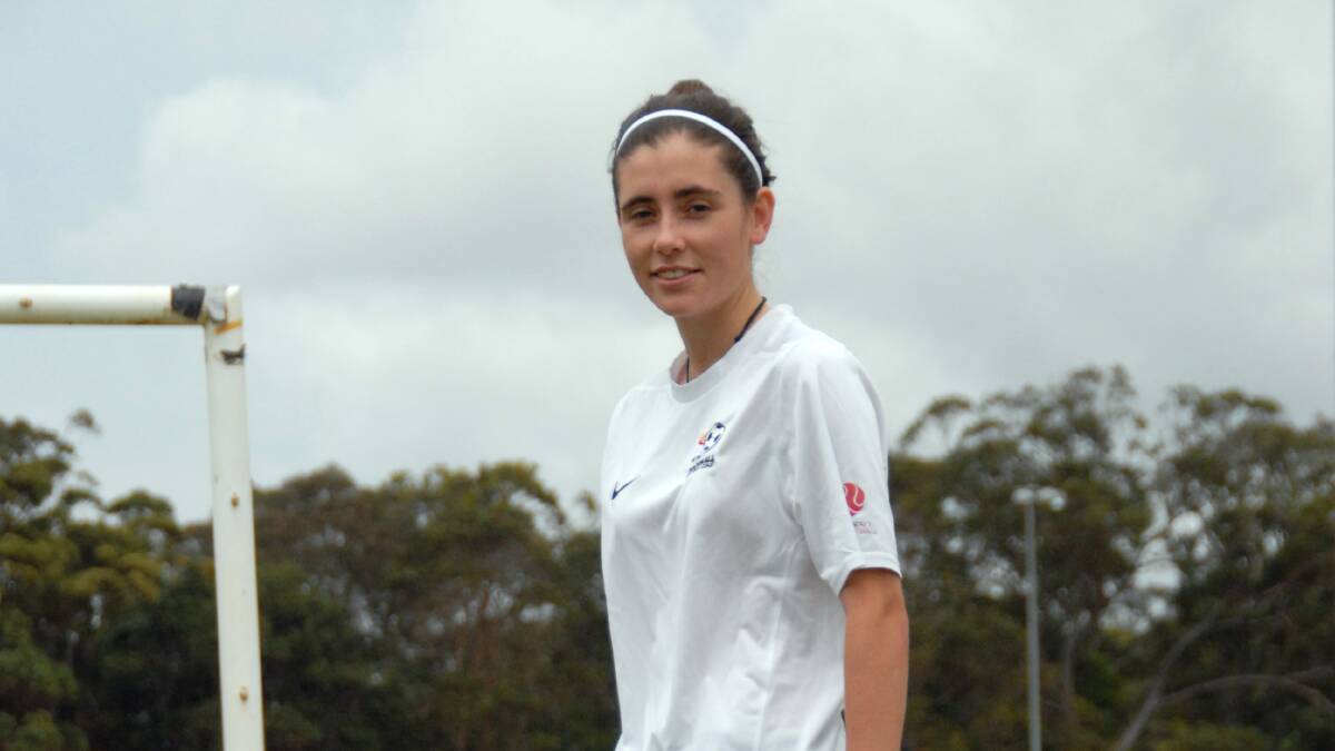 Melissa Norup will soon represent Australia on the football pitch. 
