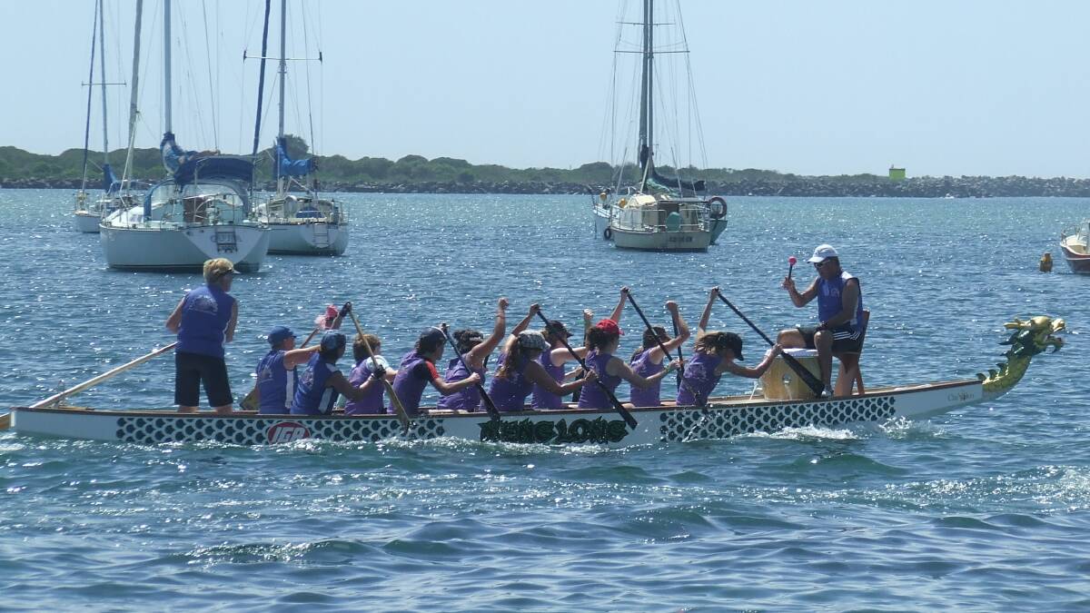 A beginner's dragonboat course could be just the thing for you on Saturday.