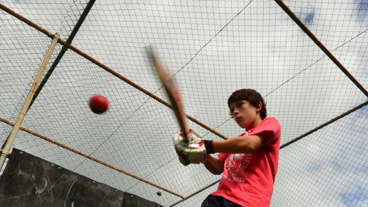 Young cricketer Mitchell Dickson will head to the SCG on Friday. Pic:NIGEL McNEIL