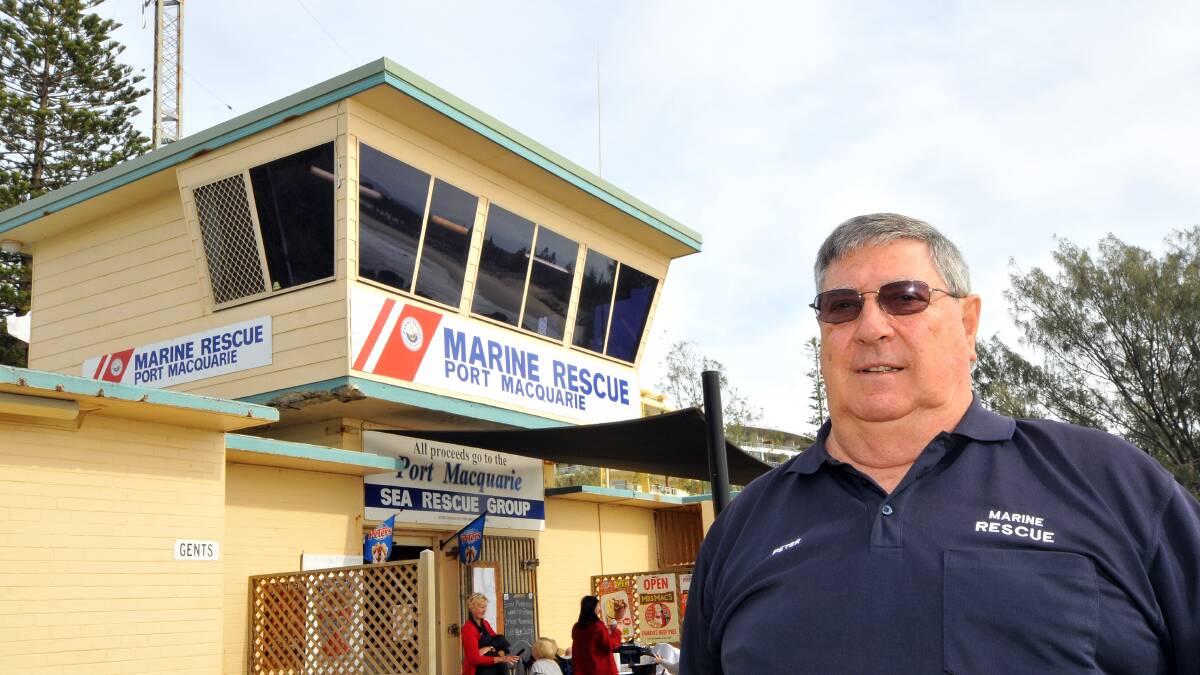 At long last: Port Macquarie unit commander Peter Ellison said the councillors had listened and saw the real need for work to be done on the Town Beach building. Pic: PETER GLEESON 