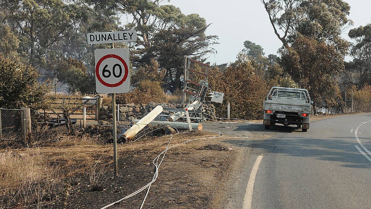 Tasman Peninsula bushfires