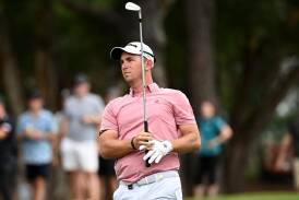 Lucas Herbert is the leading Australian entering the PGA Championship final round in Kentucky. (Dan Himbrechts/AAP PHOTOS)